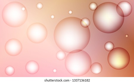 Trendy gradient shapes composition with circle. For design, presentation, business. Color Vector illustration