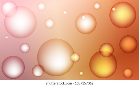 Trendy gradient shapes composition with circle. For design, presentation, business. Color Vector illustration