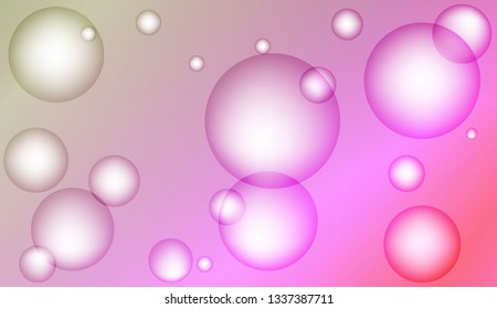Trendy gradient shapes composition with circle. For design, presentation, business. Color Vector illustration