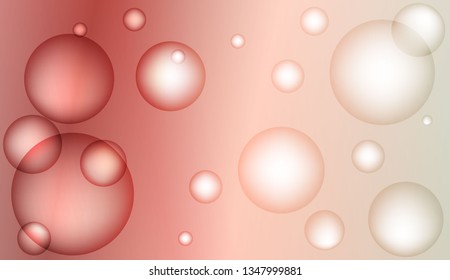 Trendy gradient shapes composition with circle. For design, presentation, business. Color Vector illustration