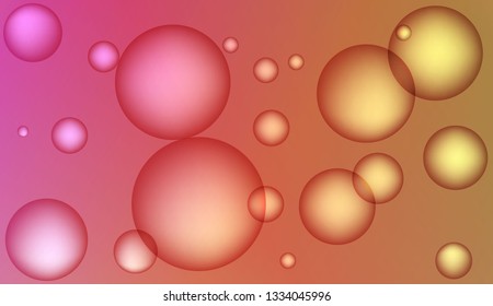 Trendy gradient shapes composition with drop. For design, presentation, business. Bright Gradient Color Vector illustration