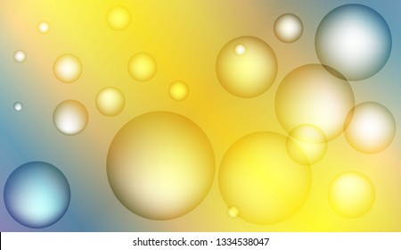 Trendy gradient shapes composition with drop. For design, presentation, business. Bright Gradient Color Vector illustration