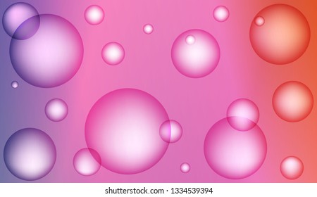 Trendy gradient shapes composition with drop. For design, presentation, business. Bright Gradient Color Vector illustration
