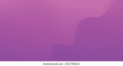  Composição de formas de gradiente na moda, fundo de cor roxo.