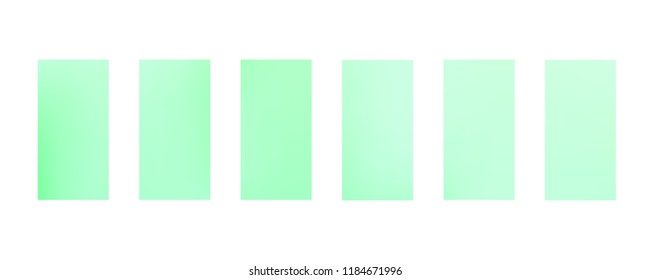 Trendy gradient swatches. Collection palettes of gradient swatches for business infographic, social media, mobile app, flat web design, backgrounds. Set of multicolored gradients. Vector Illustration