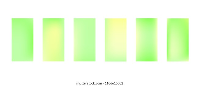Trendy gradient swatches. Collection palettes of gradient swatches for business infographic, social media, mobile app, flat web design, backgrounds. Set of multicolored gradients. Vector Illustration