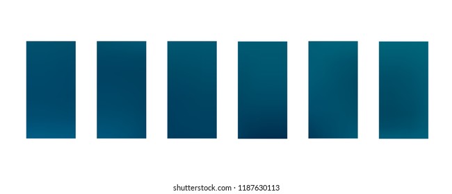 Trendy gradient swatches. Collection palettes of gradient swatches for business infographic, social media, mobile app, flat web design, backgrounds. Set of multicolored gradients. Vector Illustration