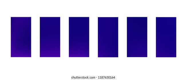 Trendy gradient swatches. Collection palettes of gradient swatches for business infographic, social media, mobile app, flat web design, backgrounds. Set of multicolored gradients. Vector Illustration