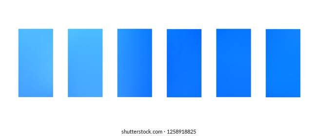 Trendy gradient swatches. Collection palettes of gradient swatches for business infographic, social media, mobile app, flat web design, backgrounds. Set of multicolored gradients. Vector Illustration