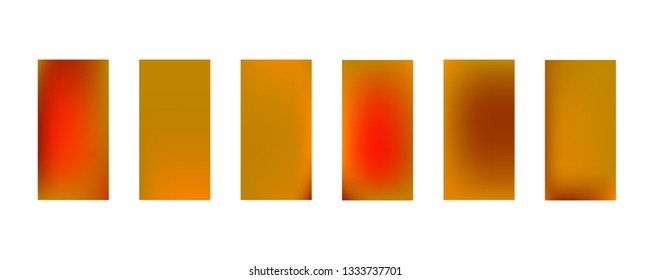 Trendy gradient swatches. Collection palettes of gradient swatches for business infographic, social media, mobile app, flat web design, backgrounds. Set of multicolored gradients. Vector Illustration