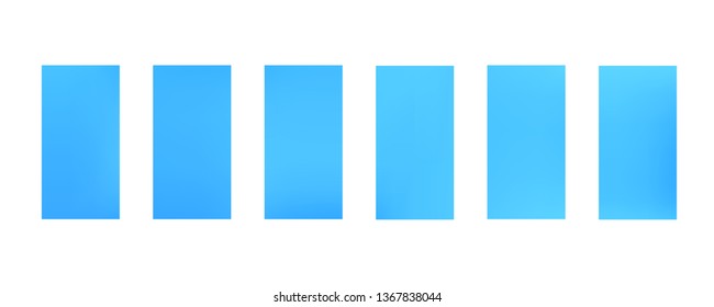 Trendy gradient swatches. Collection palettes of gradient swatches for business infographic, social media, mobile app, flat web design, backgrounds. Set of multicolored gradients. Vector Illustration