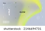 Trendy graffiti style background with light neon green blurred shape. Modern wallpaper design for poster, website, placard, cover, advertising