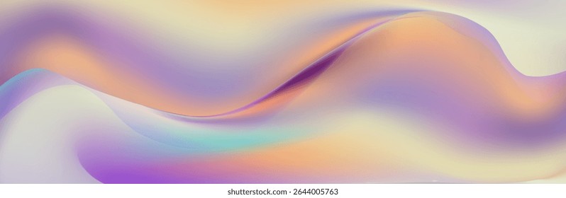 Trendy graffiti style background with light neon purple blurred shape. Modern wallpaper design for poster, website, placard, cover, advertising