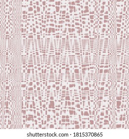  Diseño gráfico de moda vectorial transparente patrón de comprobación de tinta de arte. impresión monocroma con texturas abstractas de tela natural. Antecedentes japoneses. Diseño de impresión interminable y de moda en Bohemia étnica 