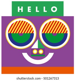 Trendy graphics elements memphis greeting cards design. Retro style texture, pattern and elements. Modern abstract design poster and cover template