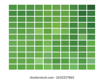  Trendy green color palette featuring rich shadows and soft tints. Perfect for modern design, print tests, branding, and vibrant digital artwork.