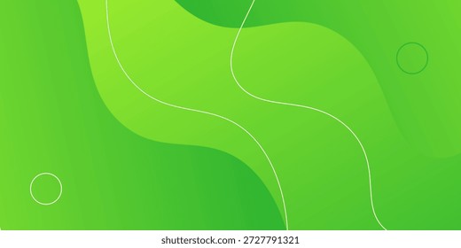 Fondo ondulado verde de moda. composición textura