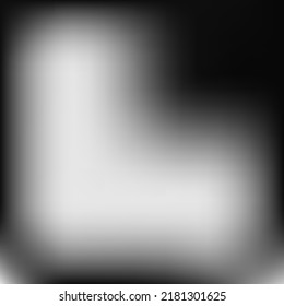 Trendy Grey Black Empty Gradient Backdrop. Vector Smooth Aluminium Silver Blurry Wallpaper. Watercolor Monochrome Digital Dark Design Picture. Metallic Liquid Minimal Empty Gradient Mesh.