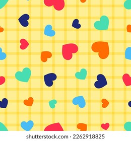 Trendy groovy seamless pattern for decorative design. Retro 60s 70s psychedelic design. Floral seamless pattern. Summer abstract floral textile vintage print. Hippie 60s, 70s style. Groovy background