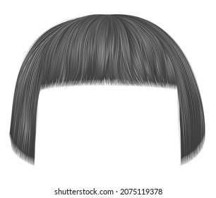trendy hairs gray colors . kare fringe . beauty fashion
