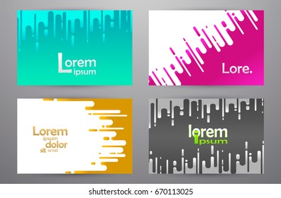 Trendy, halftone, minimal covers design. Geometric template, abstract pattern, halftone gradients. Vector illustration with lines, shapes for hipster poster, flyer, backgrounds.