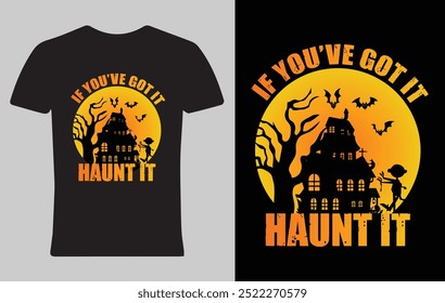 Trendy Halloween Bulk T-Shirt Design