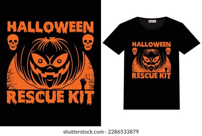 Trendy Halloween graphic vintage typography and lettering t shirt design