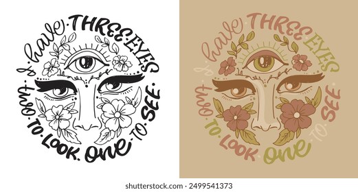 Trendy hand drawn doodle lettering quote. Lettering for t-shirt design, mug print, bag print, clothes fashion. 100% hand drawn vector image.