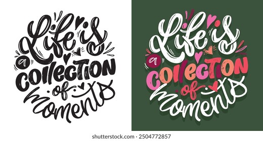 Trendy hand drawn doodle lettering quote. Lettering for t-shirt design, mug print, bag print, clothes fashion. 100% hand drawn vector image.
