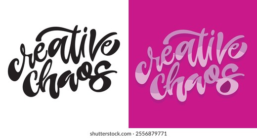 Trendy hand drawn doodle lettering quote. Lettering for t-shirt design, mug print, bag print, clothes fashion. 100% hand drawn vector image.