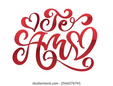 Trendy hand drawn doodle lettering quote about love and Valentine's day. Lettering for t-shirt design, mug print, bag print, clothes fashion. 100% hand drawn vector image.