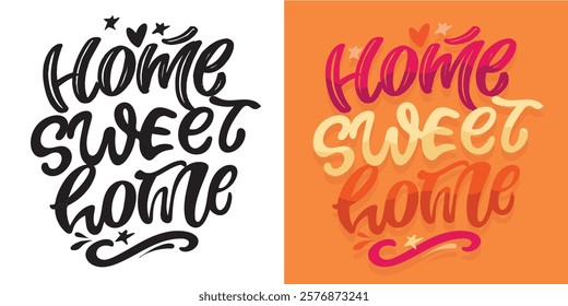 Trendy hand drawn doodle lettering quote about love and Valentine's day. Lettering for t-shirt design, mug print, bag print, clothes fashion. 100% hand drawn vector image.