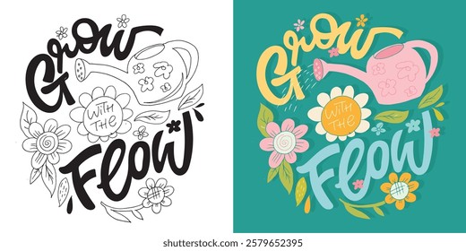 Trendy hand drawn doodle lettering quote about love and Valentine's day. Lettering for t-shirt design, mug print, bag print, clothes fashion. 100% hand drawn vector image.