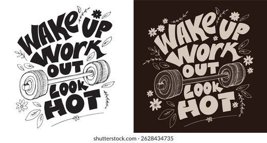 Trendy hand drawn doodle lettering quote. Lettering for t-shirt design, mug print, bag print, clothes fashion. 100% hand drawn vector image.