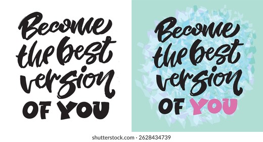 Trendy hand drawn doodle lettering quote. Lettering for t-shirt design, mug print, bag print, clothes fashion. 100% hand drawn vector image.