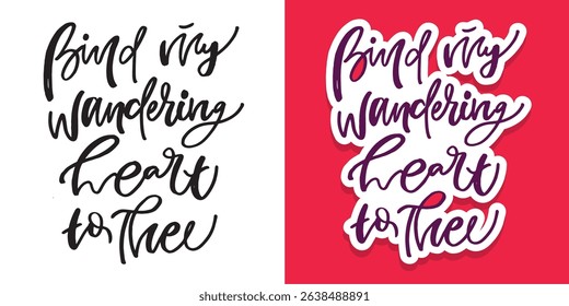Trendy hand drawn doodle lettering quote. Lettering for t-shirt design, mug print, bag print, clothes fashion. 100% hand drawn vector image.