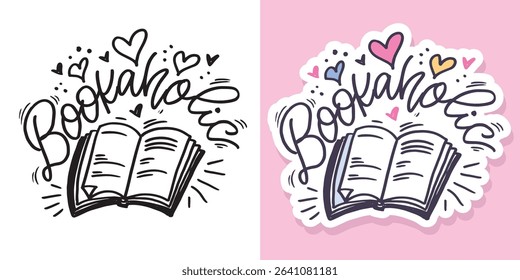 Trendy hand drawn doodle lettering quote. Lettering for t-shirt design, mug print, bag print, clothes fashion. 100% hand drawn vector image.