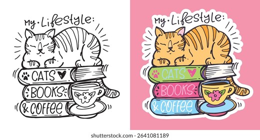 Trendy hand drawn doodle lettering quote. Lettering for t-shirt design, mug print, bag print, clothes fashion. 100% hand drawn vector image.