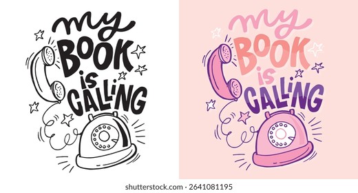 Trendy hand drawn doodle lettering quote. Lettering for t-shirt design, mug print, bag print, clothes fashion. 100% hand drawn vector image.