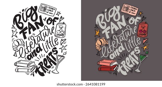 Trendy hand drawn doodle lettering quote. Lettering for t-shirt design, mug print, bag print, clothes fashion. 100% hand drawn vector image.