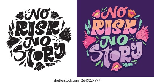 Trendy hand drawn doodle lettering quote. Lettering for t-shirt design, mug print, bag print, clothes fashion. 100% hand drawn vector image.