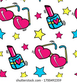 ガーリー ポップ パーティ 背景 Stock Vectors Images Vector Art Shutterstock