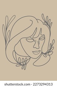 Trendy Hand-Drawn Vector Illustrations. Minimalistic Abstract Faces, Hands, and Shapes in Contemporary Silhouette Style