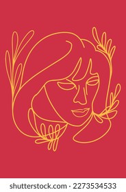 Trendy Hand-Drawn Vector Illustrations. Minimalistic Abstract Faces, Hands, and Shapes in Contemporary Silhouette Style