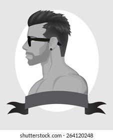 Trendy Hipster Men