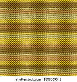 Trendy horizontal stripes knit texture geometric seamless pattern. Scarf stockinet ornament. Winter seamless knitted pattern. Fabric canvas illustration.