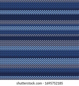 Tejidos horizontales de textura a la moda, de diseño geométrico sin fisuras. Rombo de efecto de tejido de suéter de la isla. Estilo nórdico sin fisuras de punto. Diseño de impresión textil acogedor.