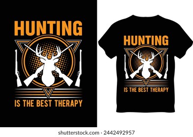 Trendy Hunting T-shirt Design Bundle