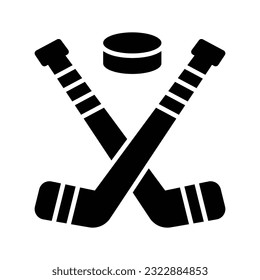 Trendy icon of ice hockey in editable style, easy to use and download