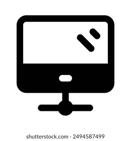 Trendy icon of mobile network, ready for premium use